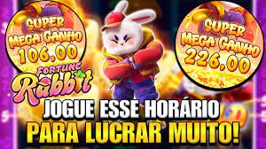 fortune rabbit paga que horas